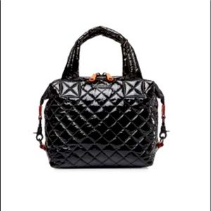 MZ Wallace Black Lacquer Small Sutton